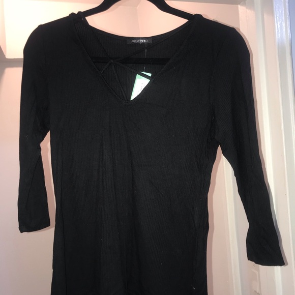 Papermoon black blouse - Picture 1 of 1